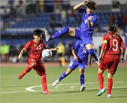  Đánh bại Thái Lan sau 120 phút thi đấu, tuyển nữ Việt Nam đăng quang ngôi vô địch